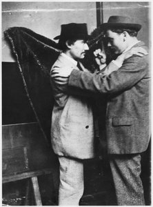 アンドレギドとポールアルバートローレンス、ビスクラ、アルジェリア、1893 作： French Photographer